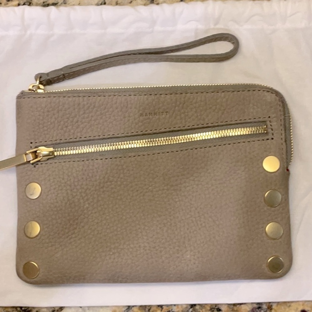 Hammitt Nash Small Crossbody Grey/Natural/Gold
